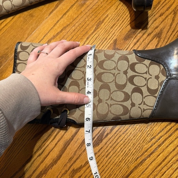 Coach Rain Boots Y2K Size 7B - Picture 8 of 9